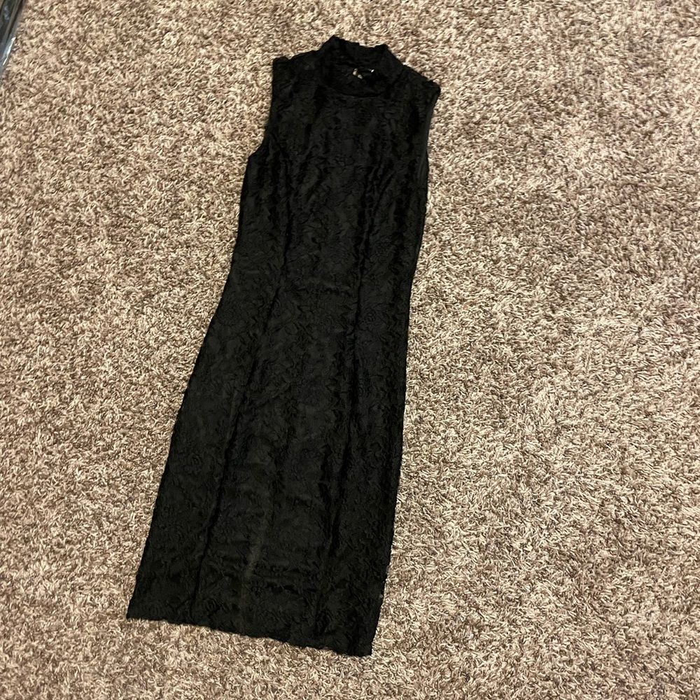 Lacy black dress